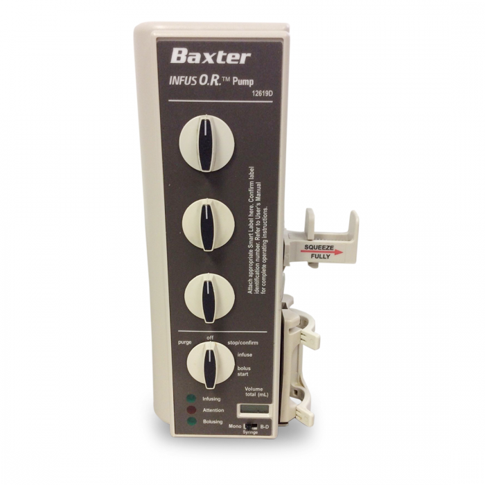 Baxter InfusO.R. Infusion Syringe Pump | Refurbished with Warranty | 2L3100