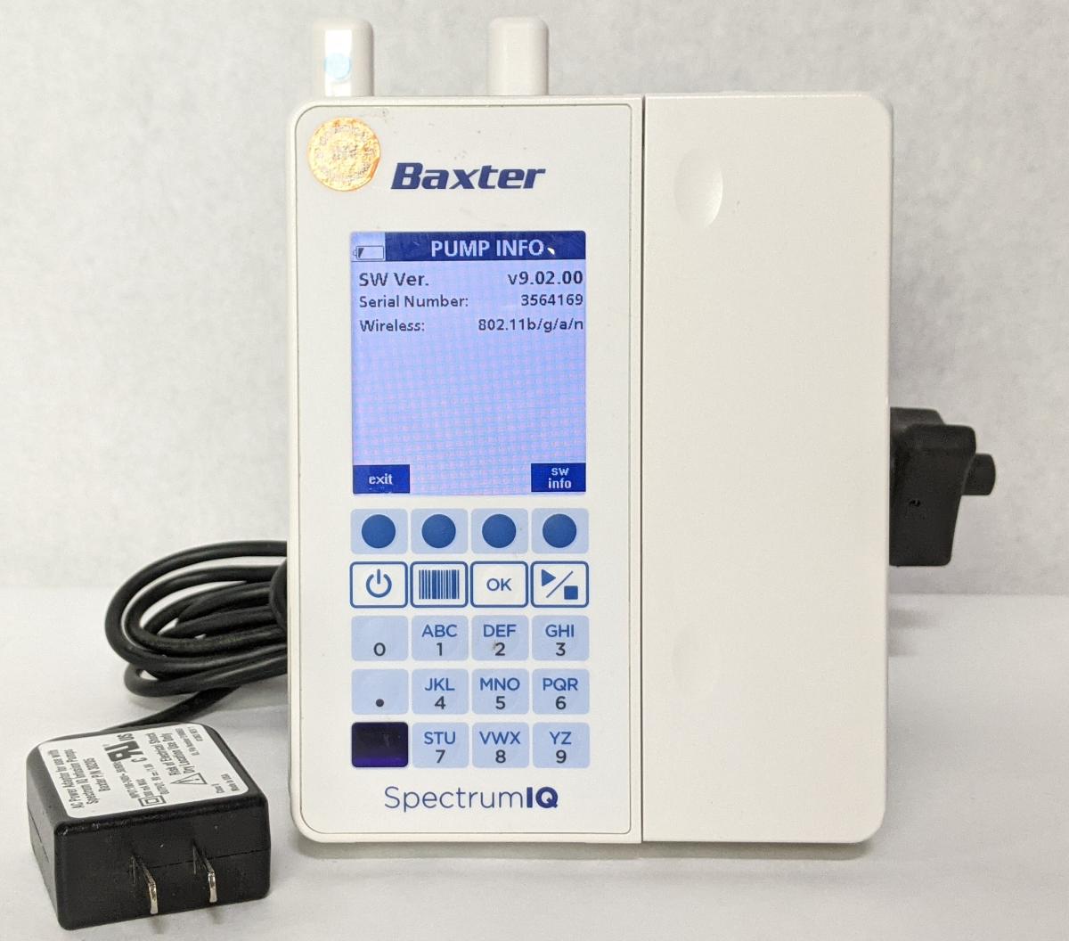 Baxter Spectrum IQ | SW v9.02.00.12760 | As-Is for Parts