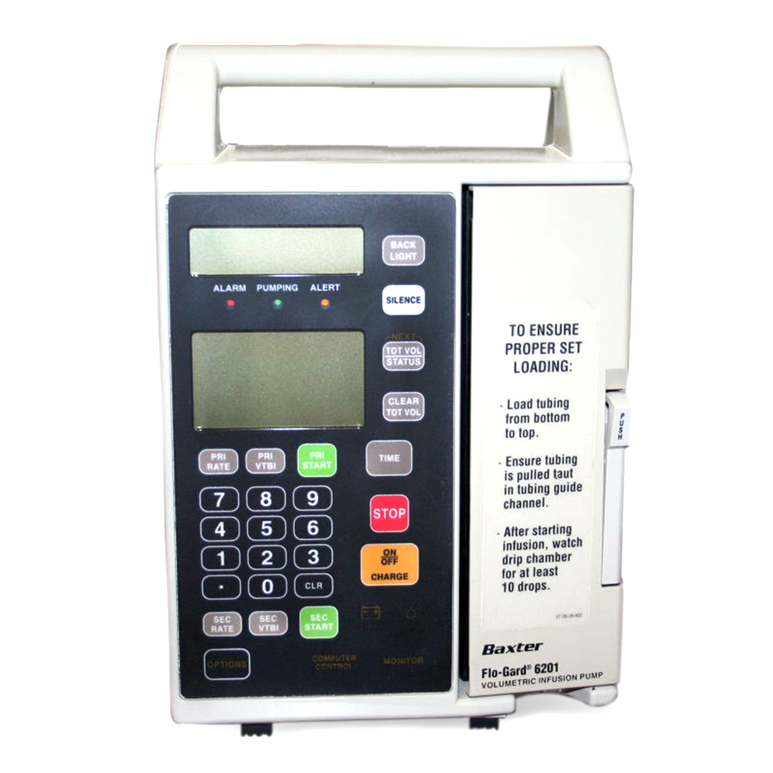 Baxter 6201 Single Channel Infusion Pump