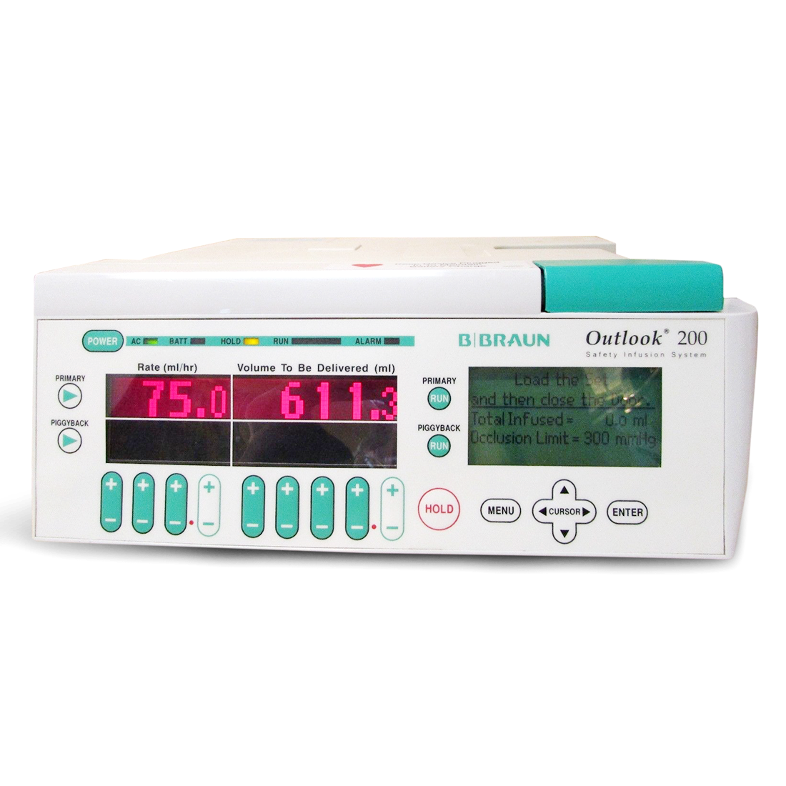 B Braun Outlook 200 Dual Channel Infusion Pump