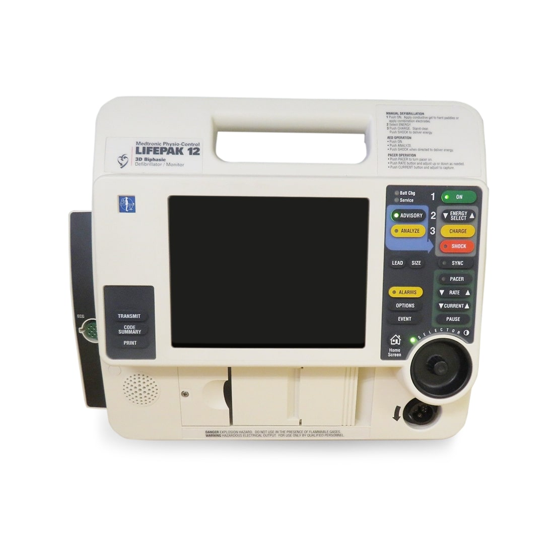 Physio Control Lifepak 12 Defibrillator