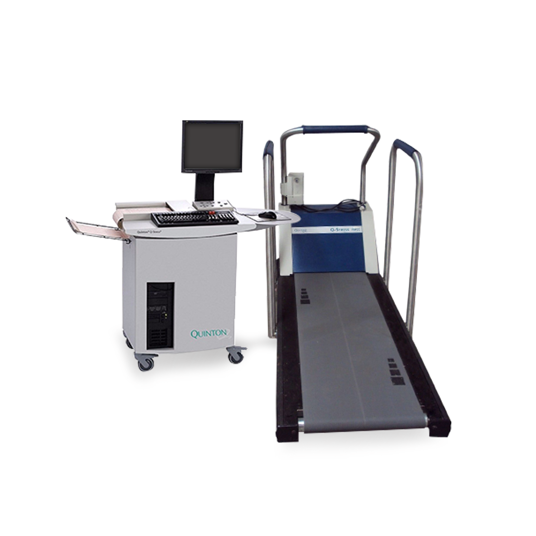 Quinton Q-Stress Test System with Cardiac Science TM-55 Medical Treadmill