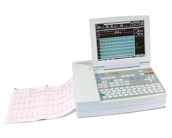 Schiller Cardiovit AT-10 Plus ECG Machine